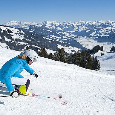 Skifahren Skiwelt Wilder Kaiser